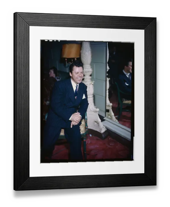 Framed Print : Percy Westmore Sitting Framed Print : Percy Westmore Sitting