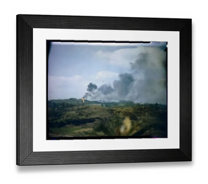 Framed Print : Tanks Destroying Opposition