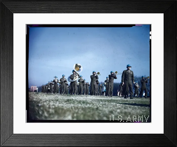 Framed Print : Soldiers with Wind Instruments Framed Print : Soldiers with Wind Instruments