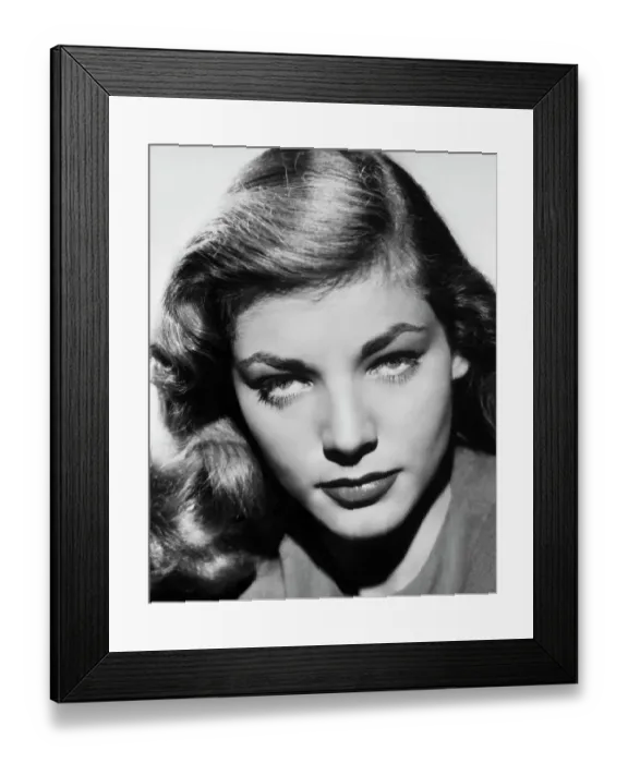 Framed Print : Lauren Bacall Framed Print : Lauren Bacall