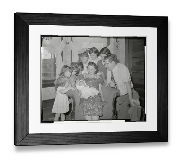 Framed Print : Margaret Thommes Sitting with Children Framed Print : Margaret Thommes Sitting with Children