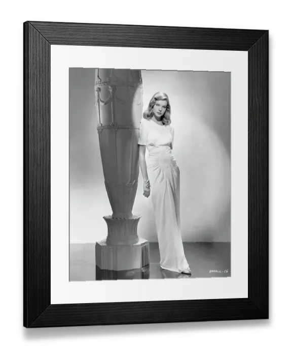 Framed Print : Young Lauren Bacall