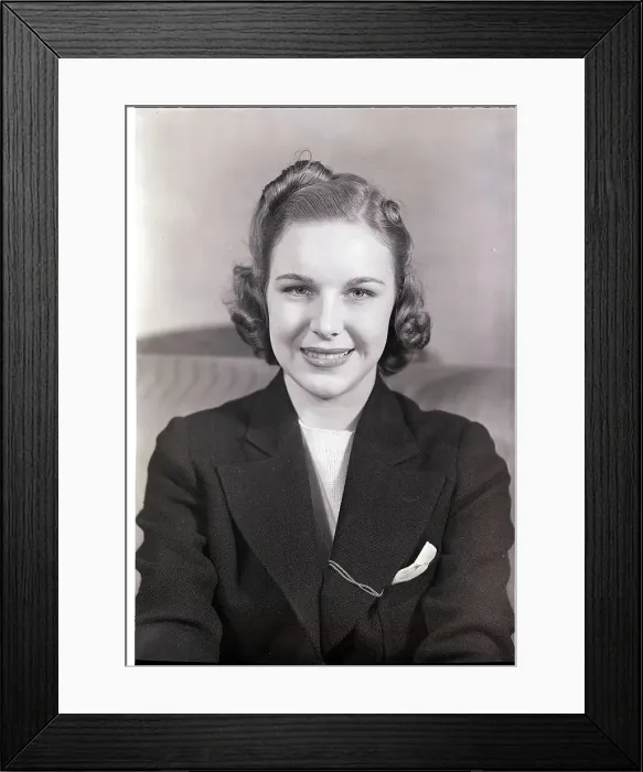 Framed Print : Smiling Woman Framed Print : Smiling Woman