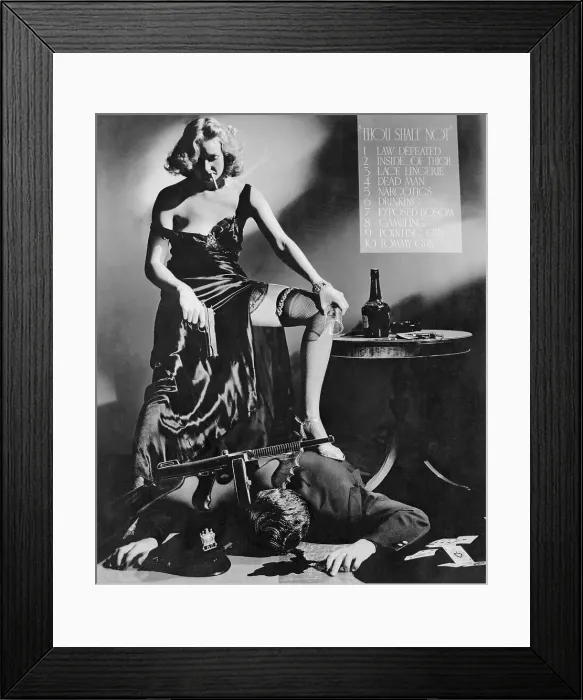 Framed Print : Woman Standing on Man's Back Framed Print : Woman Standing on Man's Back