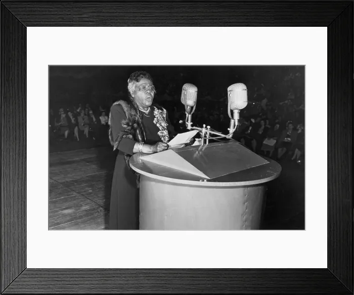 Framed Print : Mary McLeod Bethune Framed Print : Mary McLeod Bethune