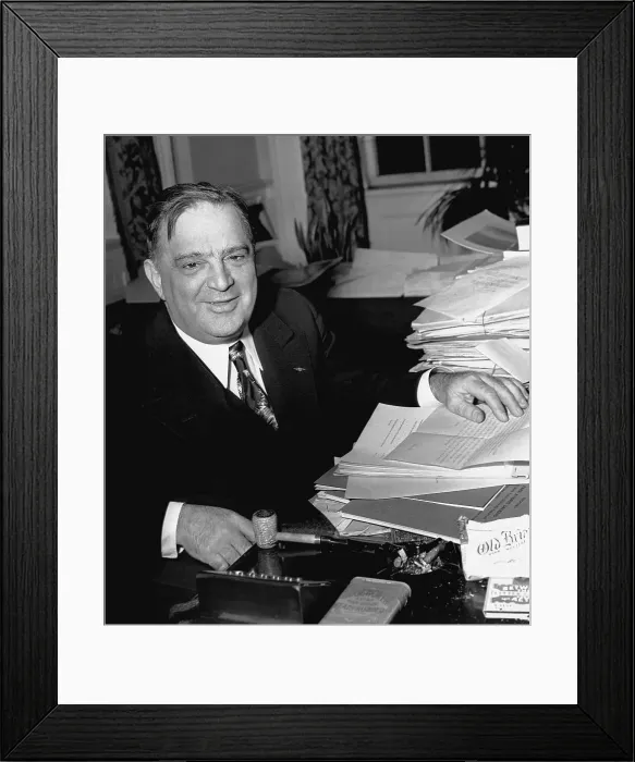 Framed Print : Mayor LaGuardia of New York Framed Print : Mayor LaGuardia of New York