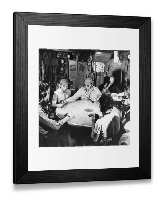 Framed Print : Radar Room Framed Print : Radar Room
