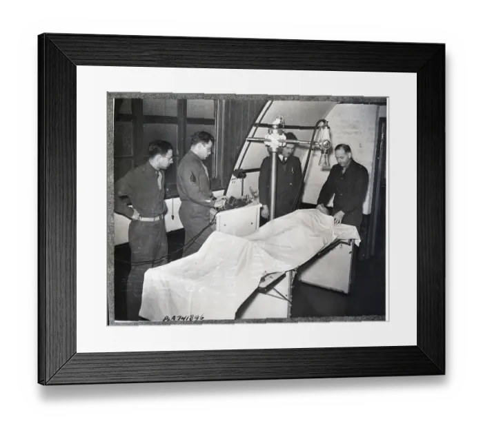 Framed Print : X-Ray Apparatus in Military Hospital Framed Print : X-Ray Apparatus in Military Hospital
