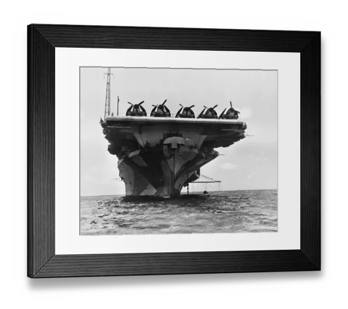 Framed Print : USS Hornet with Planes on Deck Framed Print : USS Hornet with Planes on Deck