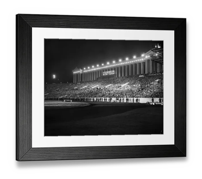 Framed Print : Crowd at Soldier Field Framed Print : Crowd at Soldier Field