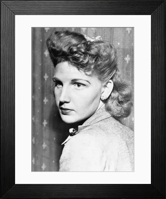 Framed Print : One of Last to See Murdered Georgette Bauerdorf Alive Framed Print : One of Last to See Murdered Georgette Bauerdorf Alive