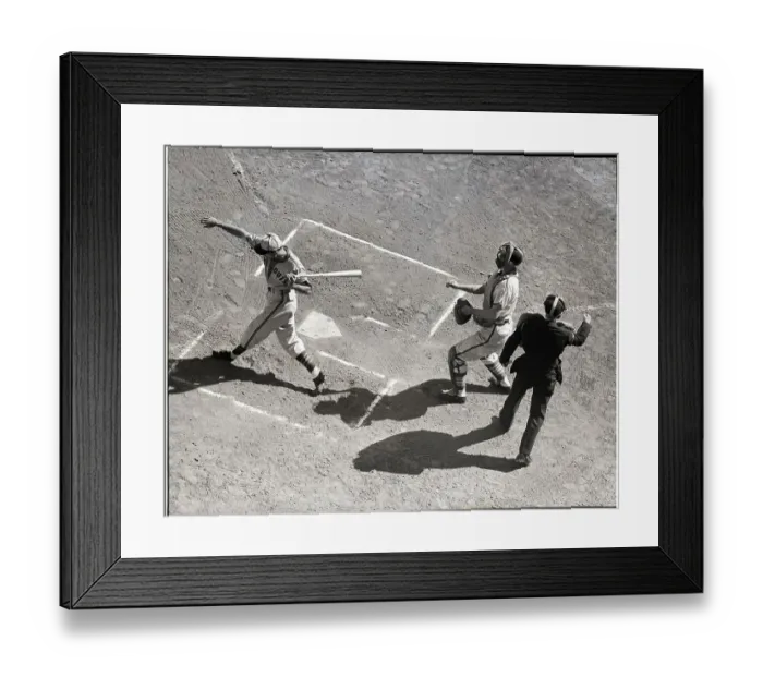 Framed Print : Strike Out In 1944 World Series Framed Print : Strike Out In 1944 World Series