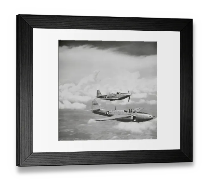 Framed Print : View of Army Air Force Planes Framed Print : View of Army Air Force Planes
