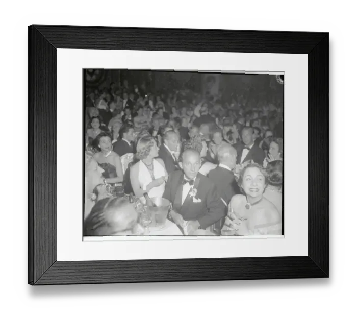 Framed Print : Bing Crosby Sitting Among His Fans Framed Print : Bing Crosby Sitting Among His Fans