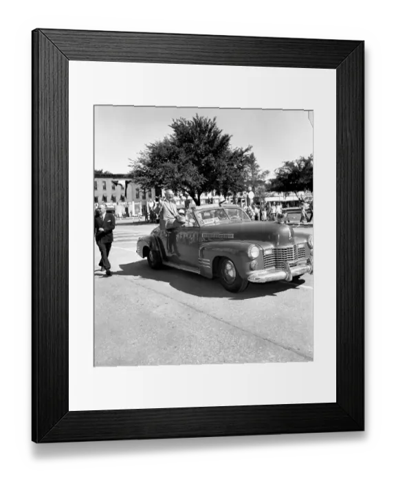 Framed Print : Truman Comes Home Triumphant Framed Print : Truman Comes Home Triumphant