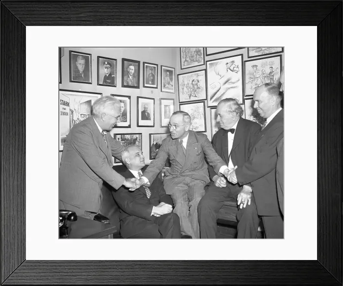 Framed Print : Senator Harry S. Truman Framed Print : Senator Harry S. Truman
