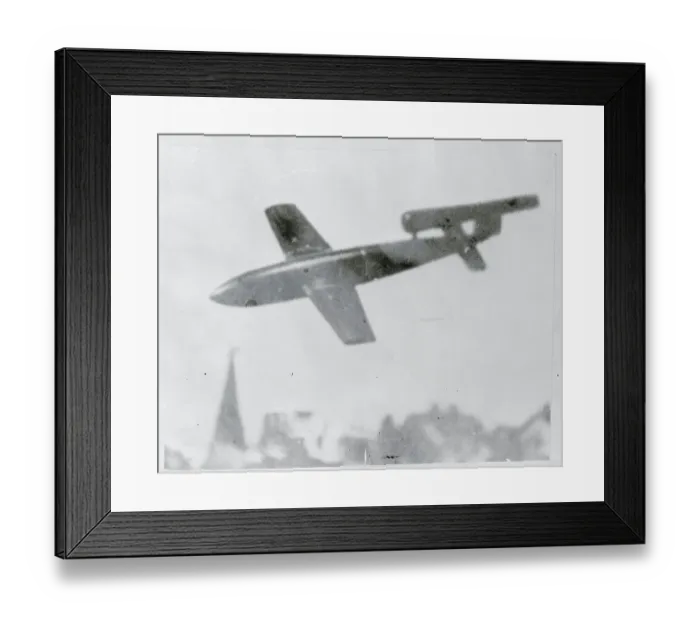 Framed Print : Closeup of a V-i Germany Flying Bomb Framed Print : Closeup of a V-i Germany Flying Bomb
