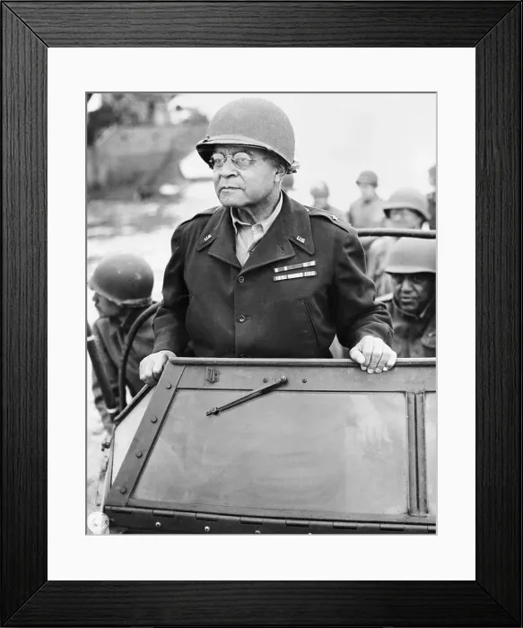 Framed Print : Brigadier General Benjamin Davis Framed Print : Brigadier General Benjamin Davis