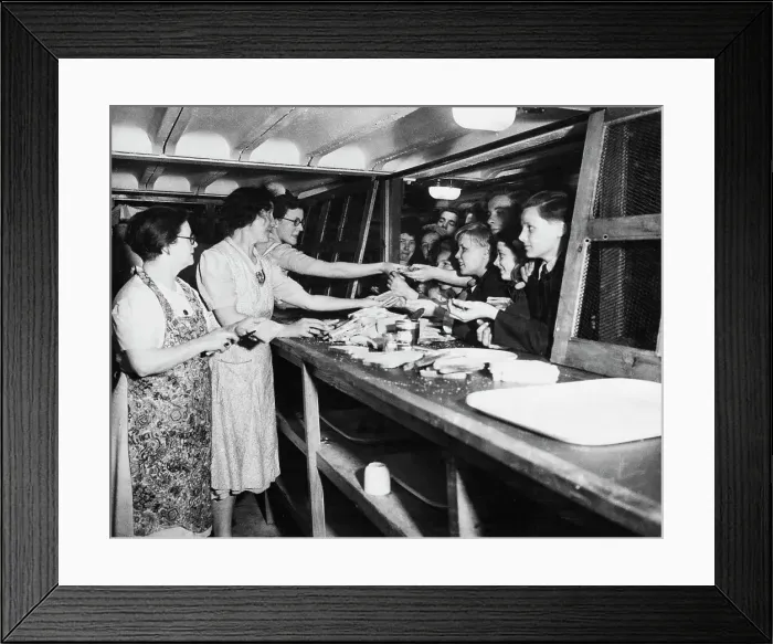 Framed Print : London's Shelter Framed Print : London's Shelter