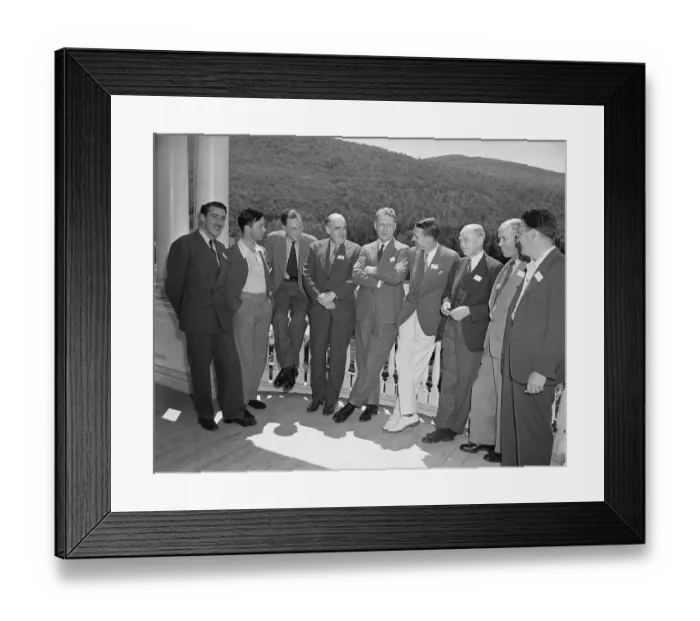 Framed Print : Canadian Delegation to the IMF Framed Print : Canadian Delegation to the IMF