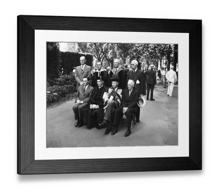 Framed Print : Harvard Honorary Degree Recipients Framed Print : Harvard Honorary Degree Recipients