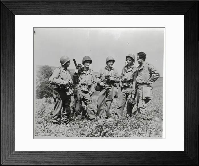Framed Print : Members of Signal Corps Framed Print : Members of Signal Corps