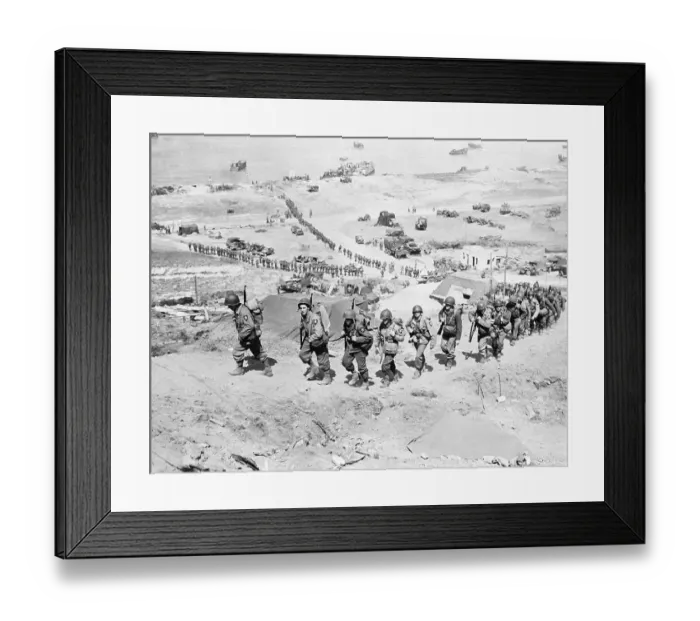Framed Print : Reinforcements Walk Hill; Invasion Framed Print : Reinforcements Walk Hill; Invasion