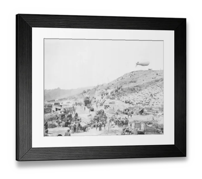 Framed Print : American Soldiers in Normandy Framed Print : American Soldiers in Normandy