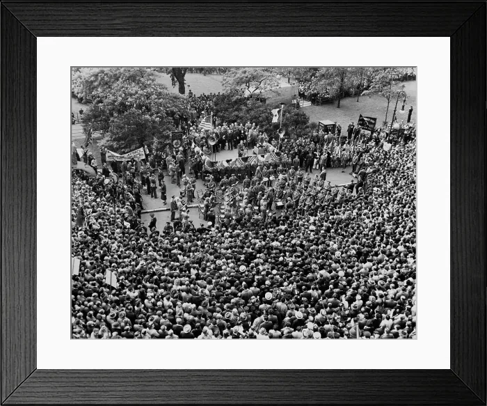 Framed Print : D-Day Announced Framed Print : D-Day Announced