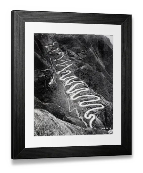 Framed Print : The Burma Road Framed Print : The Burma Road