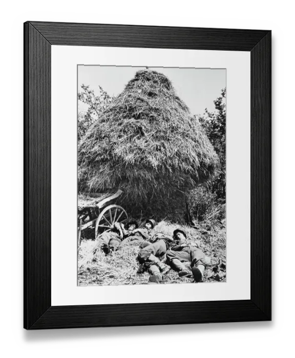 Framed Print : Soldiers Resting Framed Print : Soldiers Resting