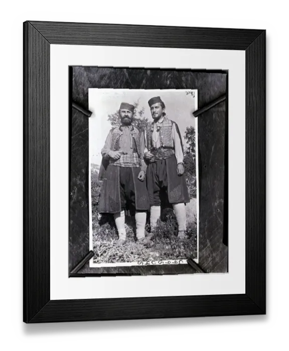 Framed Print : Yugoslavian Battalion Commanders Framed Print : Yugoslavian Battalion Commanders