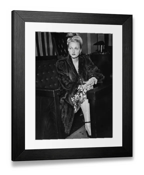 Framed Print : Former Wife Od Dimaggio, Dorothy Arnold Framed Print : Former Wife Od Dimaggio, Dorothy Arnold