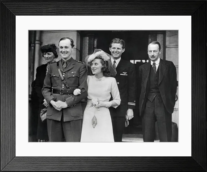 Framed Print : Marriage of Kathleen Kennedy Framed Print : Marriage of Kathleen Kennedy