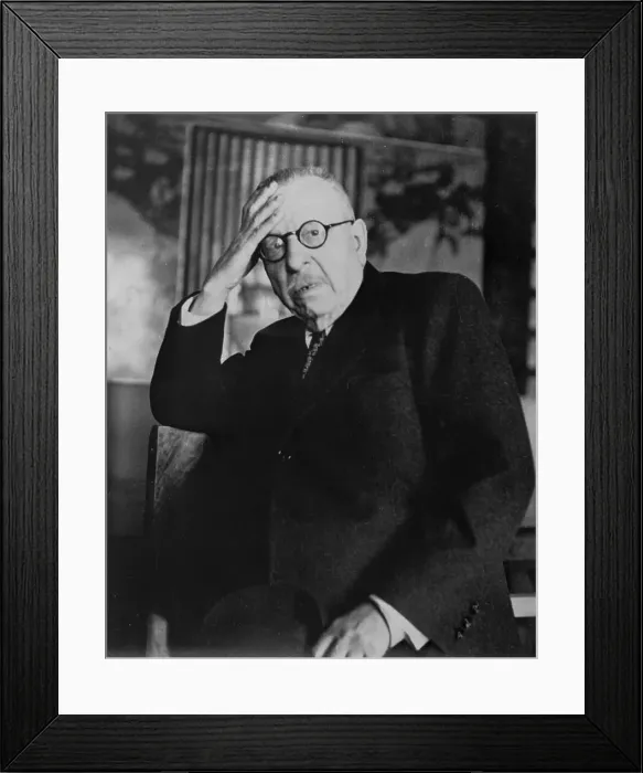 Framed Print : Senator Benedetto Croce Framed Print : Senator Benedetto Croce