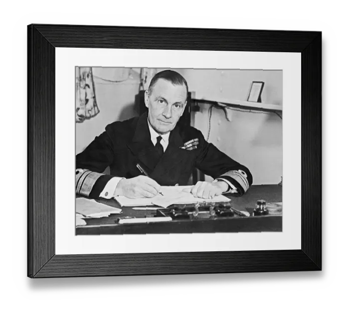Framed Print : Admiral Sir James Somerville Framed Print : Admiral Sir James Somerville