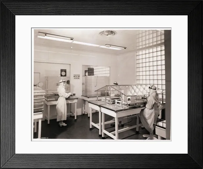 Framed Print : Filling Room in Plant Framed Print : Filling Room in Plant