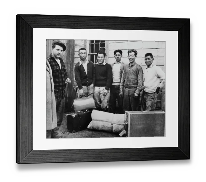 Framed Print : Japanese American Internment Framed Print : Japanese American Internment