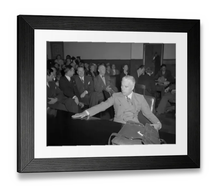 Framed Print : Hears Accusations of Actress Framed Print : Hears Accusations of Actress