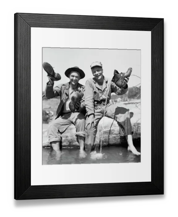 Framed Print : Burma Campaign