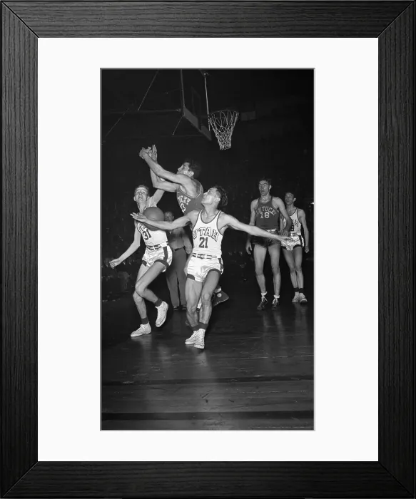 Framed Print : University of Utah Basketball Framed Print : University of Utah Basketball