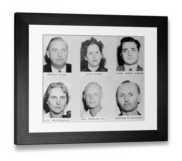 Framed Print : Duquesny Spy Ring Framed Print : Duquesny Spy Ring