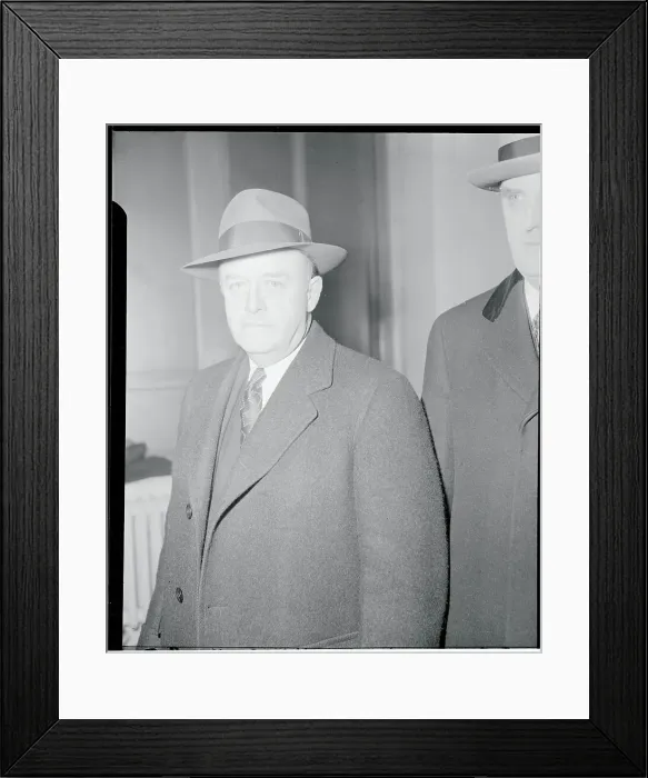Framed Print : Portrait of Edward Broderick Framed Print : Portrait of Edward Broderick