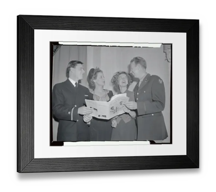 Framed Print : Tennis Stars Gather for War Bond Rally Framed Print : Tennis Stars Gather for War Bond Rally
