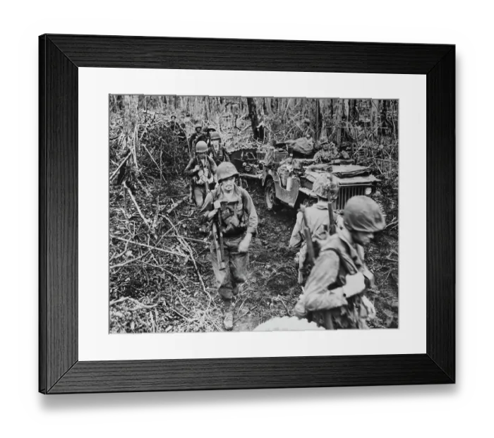 Framed Print : World War Two: The Pacific 1944 Framed Print : World War Two: The Pacific 1944