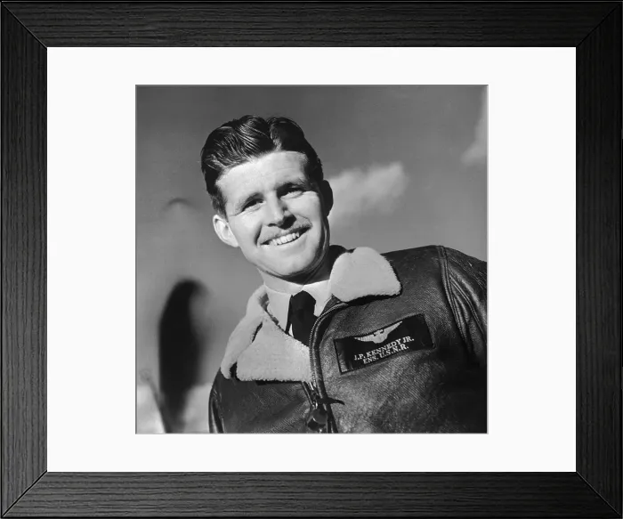 Framed Print : Portrait of Lieutenant Joseph P. Kennedy Jr Framed Print : Portrait of Lieutenant Joseph P. Kennedy Jr