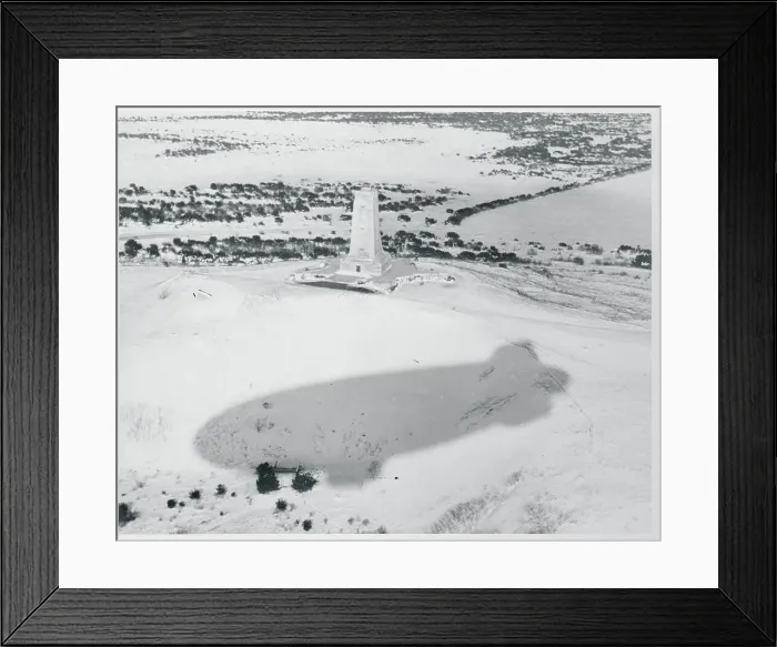 Framed Print : Blizzard Cancels Wright Celebration Framed Print : Blizzard Cancels Wright Celebration