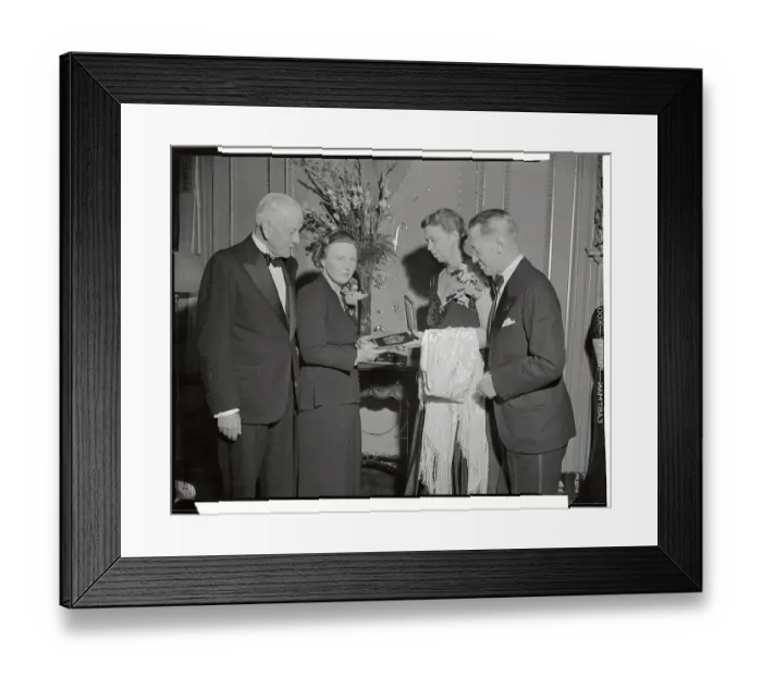 Framed Print : Princess Juliana Receiving Award Framed Print : Princess Juliana Receiving Award