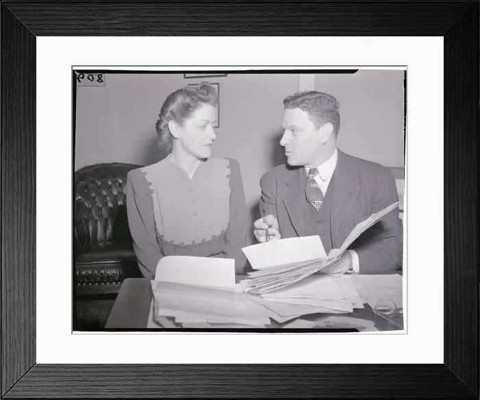 Framed Print : Senator and Mrs. Albert Gore Framed Print : Senator and Mrs. Albert Gore