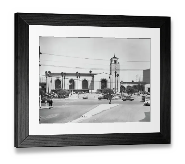 Framed Print : Los Angeles Union Station Framed Print : Los Angeles Union Station